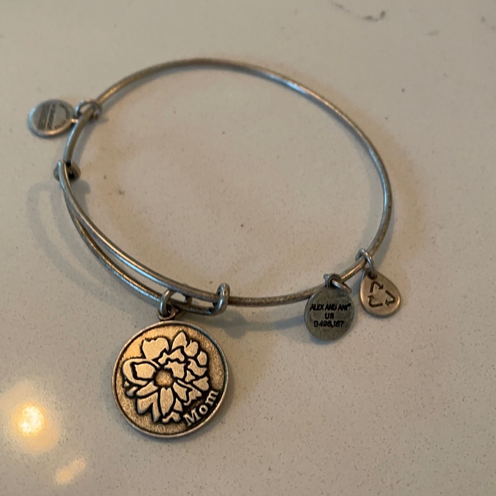 Alex and Ani bracelet (mom charm)